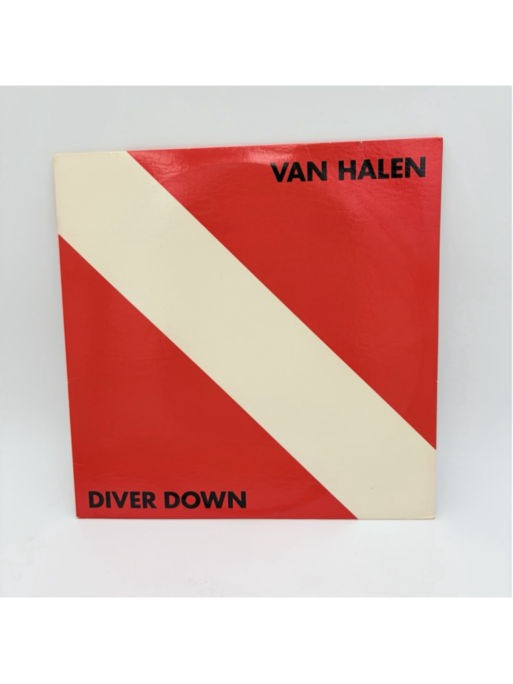 VAN HALEN DIVER DOWN LP Vinyl Record BSK 3677 Warner Bros Original Inner Sleeve